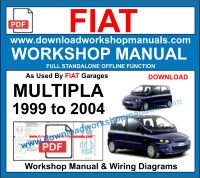 Fiat Multipla workshop service repair manual